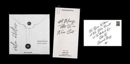 Lumynella Calligraph Font Poster 6
