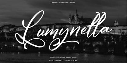 Lumynella Calligraph Font Poster 1