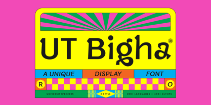 UT Bigha Font Poster 1