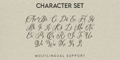 Nuptalia Font Poster 9
