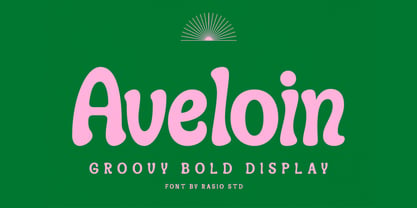 Aveloin Font Poster 1
