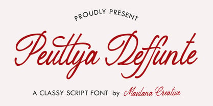 MC Peuttya Deffunte Font Poster 1