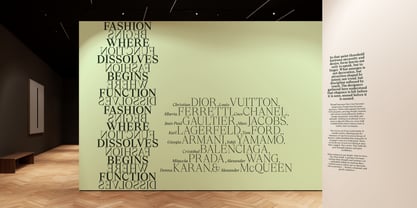 Lubea Serif Font Poster 12