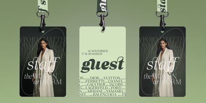 Lubea Serif Font Poster 8