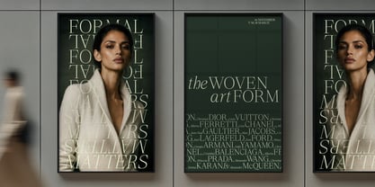 Lubea Serif Font Poster 3