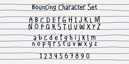 3 AM Scribbles Font Poster 7