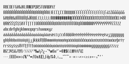 Tecqual Font Poster 6