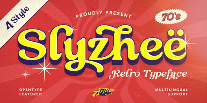 Slyzhee Font Poster 1