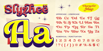 Slyzhee Font Poster 2