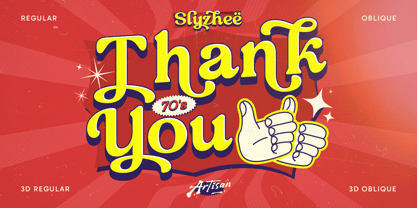 Slyzhee Font Poster 10