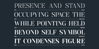 GC Pregio Font Poster 12