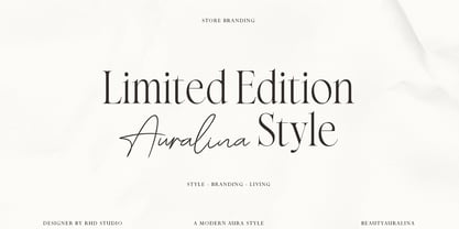 Asteral Classic Font Poster 3