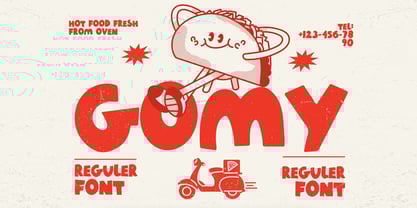 Gomy Font Poster 1
