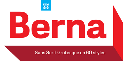 Berna Font Poster 1