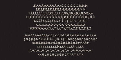 Longshot Font Poster 6
