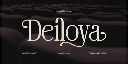 Deiloya Font Poster 1