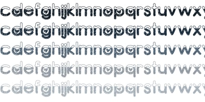 ZP Devoted Scribble Font Poster 5