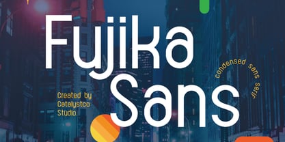 Fujika Sans Font Poster 1