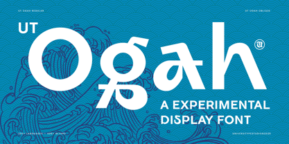 UT Ogah Font Poster 1