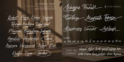 Moonlight Dreaming Font Poster 3
