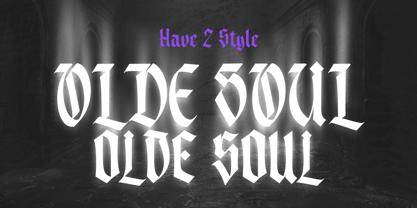 Olde Soul Font Poster 3