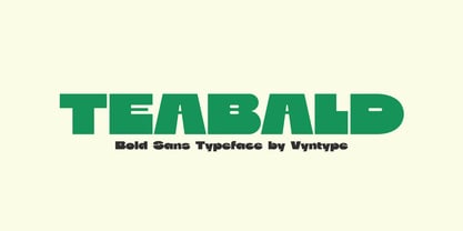 Teabald Font Poster 1