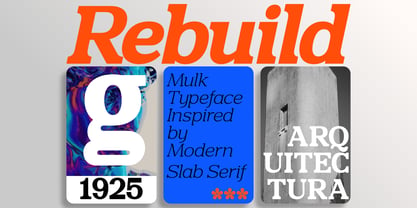 Mulk Font Poster 2