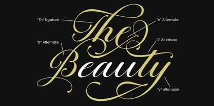 Venota Blathic Font Poster 11