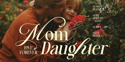 Venota Blathic Font Poster 4