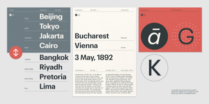 Encamp Font Poster 2