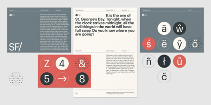 Encamp Font Poster 12