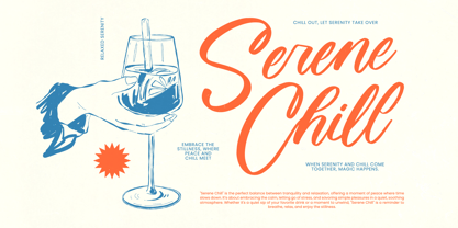 Seafood Gather Font Poster 12