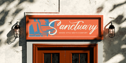 Seafood Gather Font Poster 7