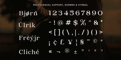 Briska Font Poster 10
