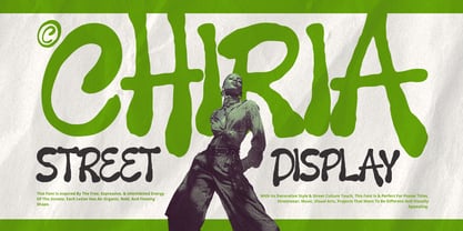 Chiria Font Poster 1