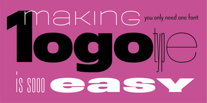 Easy Flex Font Poster 2