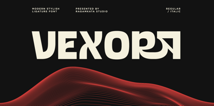 Vexora Font Poster 1