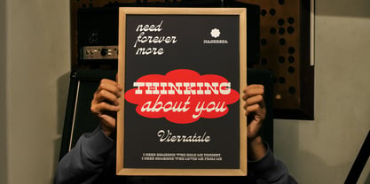 Nackresa Font Poster 8