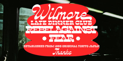 Nackresa Font Poster 6