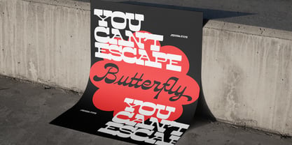 Nackresa Font Poster 12