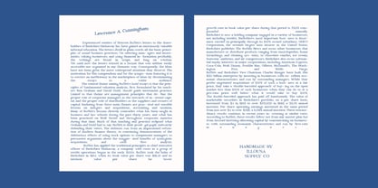 SCC Sygny Font Poster 5