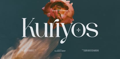 Kuriyos Font Poster 1