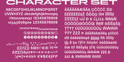 De Box Font Poster 10