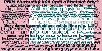 De Box Font Poster 3