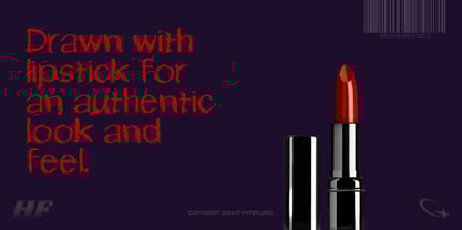 Lippy Font Poster 5