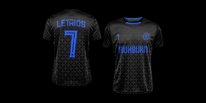 Ruxburn Font Poster 7