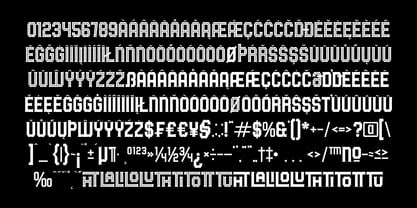 Ruxburn Font Poster 5