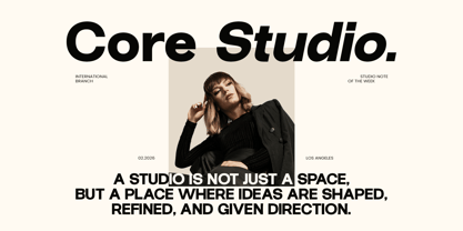 Keensans Font Poster 11