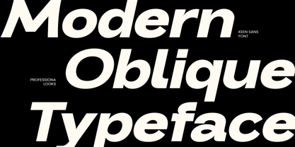 Keensans Font Poster 10