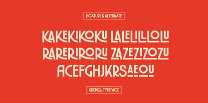 Pronell Display Font Poster 7